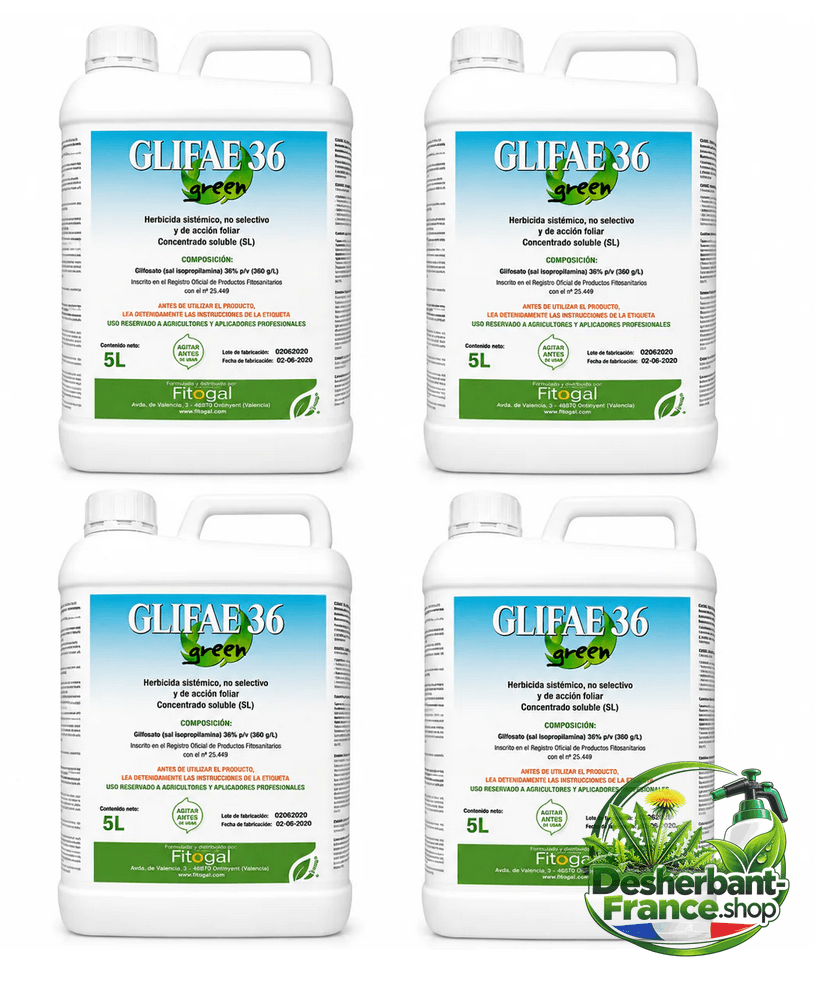 Nettoyant intégral sols et allées 4 × 5 L — gamme Premium, usage professionnel